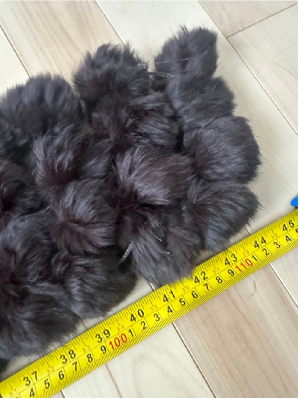 Vintage Brown Fur Scarf Stole Collar Wrap Plush Statement Winter - Picture 4 of 5